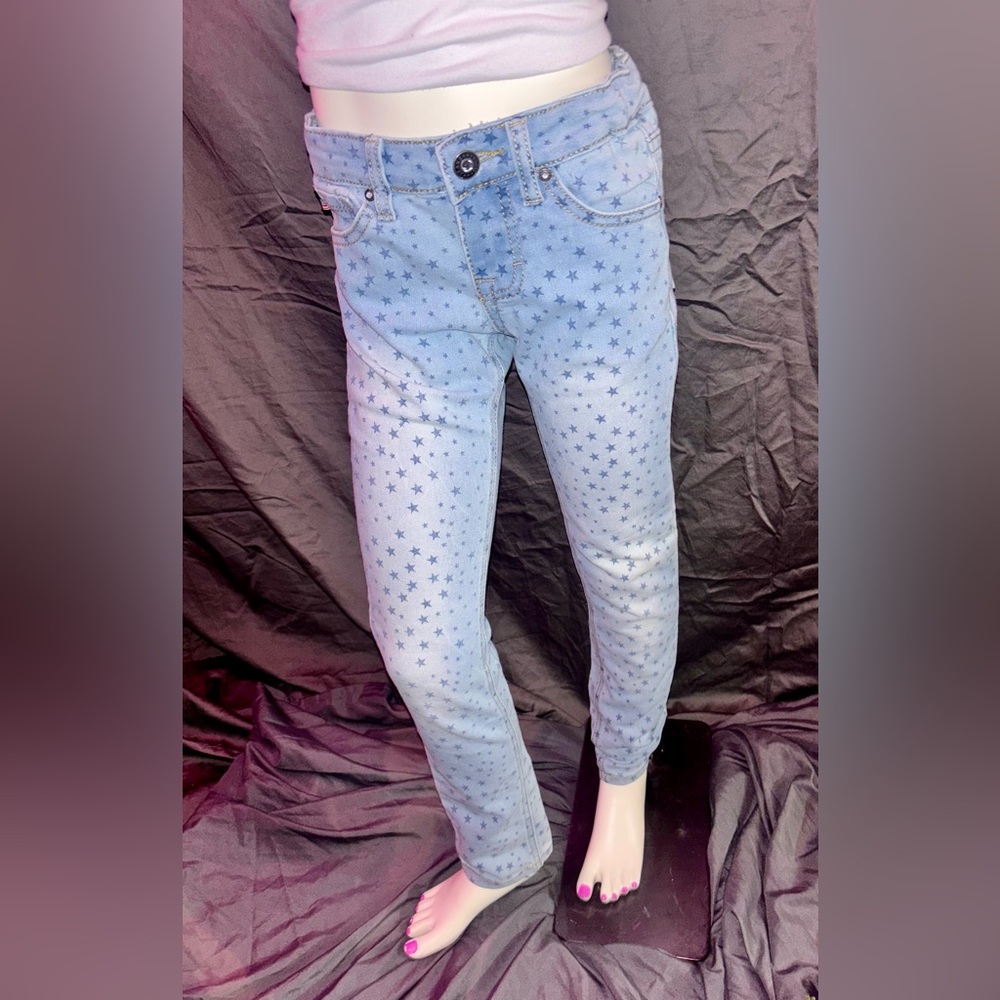 ✨ Vigoss Girls Star Print Skinny Jeans | Size 8 | Denim ⭐👖